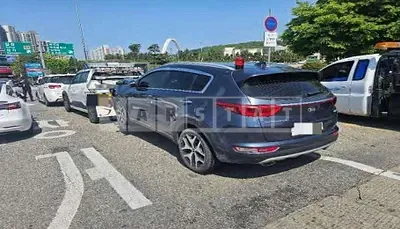 Photo 1 of 9: 2016 Kia Sportage — Korean insurance auction