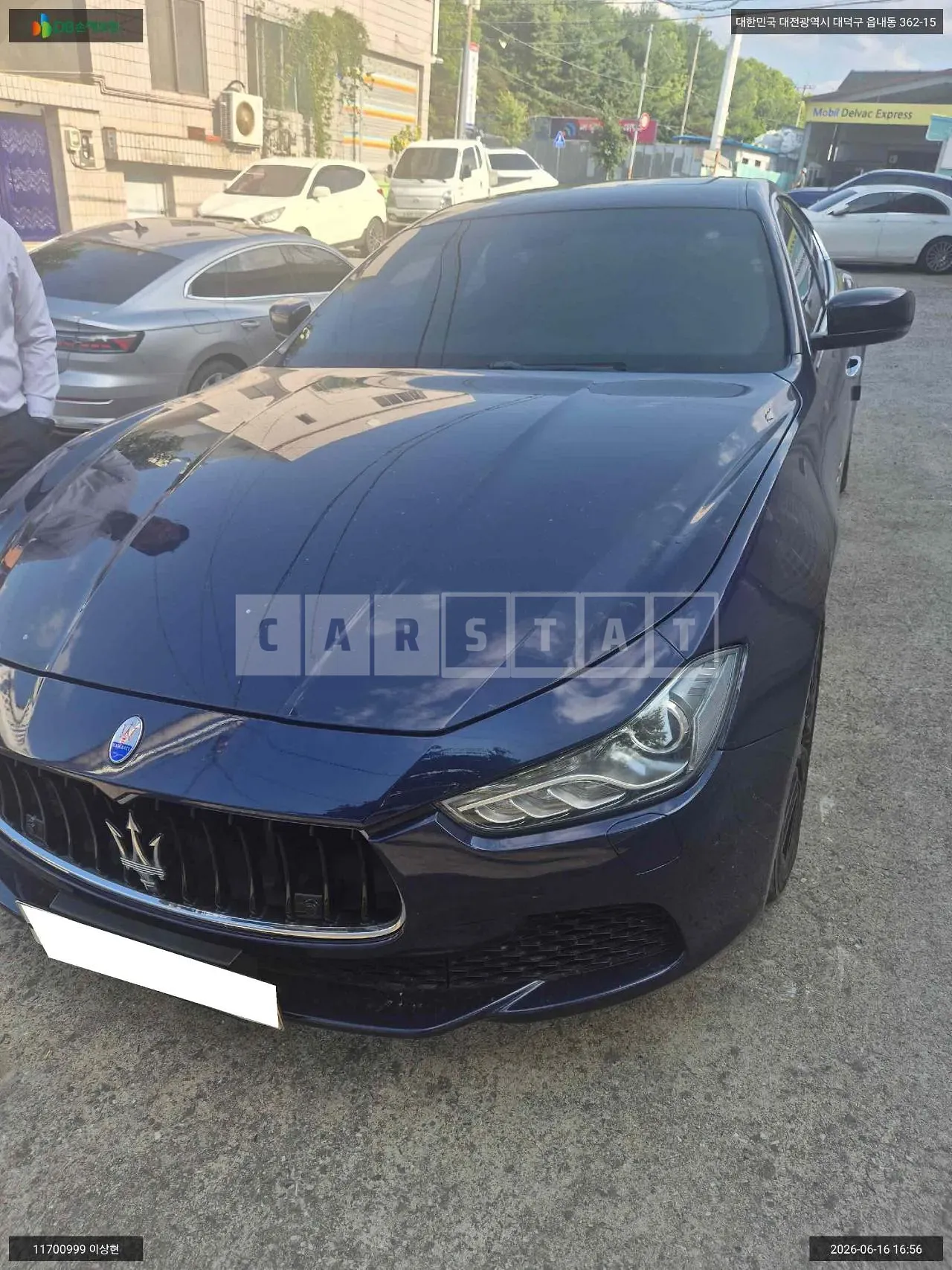Photo 2 of 17: 2016 Maserati Ghibli, VIN ZAM57XSAXG1182676 — Korean insurance auction