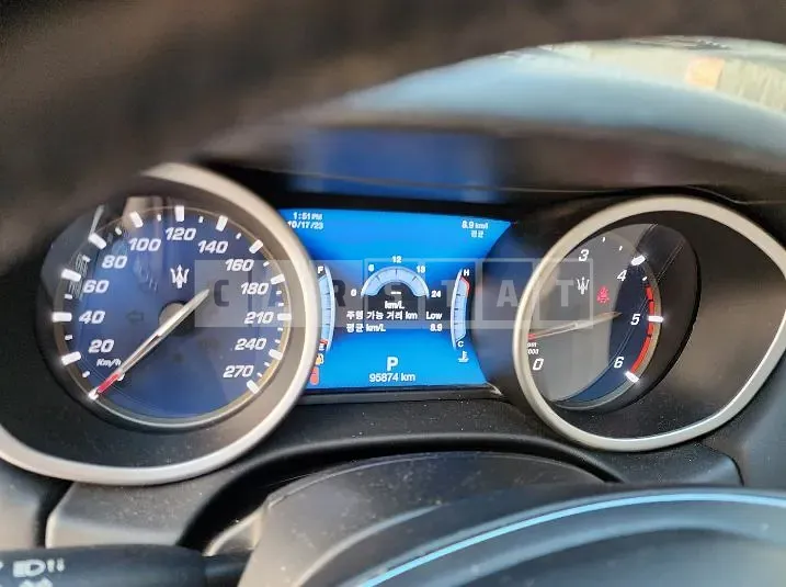 Photo 2 of 15: 2019 Maserati Ghibli Diesel, VIN ZAM57TSG2J1272571 — Korean insurance auction
