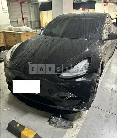 Photo 1 of 34: 2022 Tesla Model Y LongRange — Korean insurance auction
