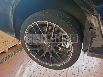 Photo 1 of 9: 2017 Mercedes-Benz CLS63 S 4Matic, VIN WDDLJ7GB7HA203022 — Korean insurance auction