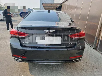 Photo 1 of 33: 2019 Genesis G80 3.3, VIN KMHGL41DBKU331732 — Korean insurance auction