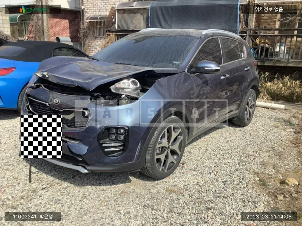 Photo 2 of 8: 2015 Kia Sportage, VIN KNAPN813BGK013815 — Korean insurance auction