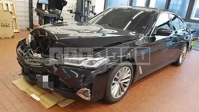 Photo 1 of 27: 2022 BMW 530i xDrive, VIN WBA31BJ05NWX45820 — Korean insurance auction
