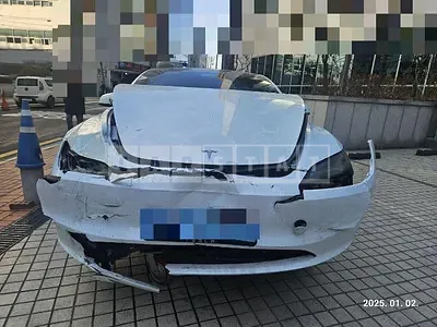 Photo 1 of 9: 2024 Tesla Model 3 Long Range — Korean insurance auction
