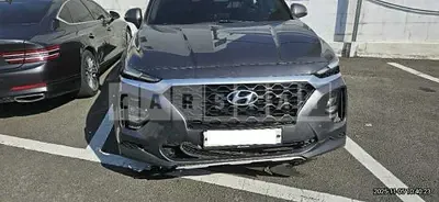 Photo 1 of 17: 2019 Hyundai Santa Fe, VIN KMHS281ABKU152270 — Korean insurance auction
