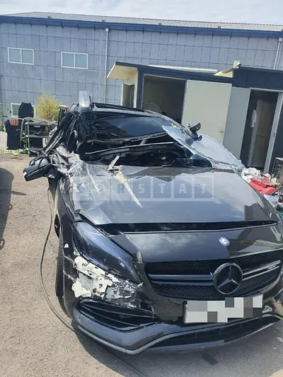 Photo 1 of 5: 2016 Mercedes-Benz Mercedes-A45 4Matic, VIN WDDBF5CB7GJ447579 — Korean insurance auction
