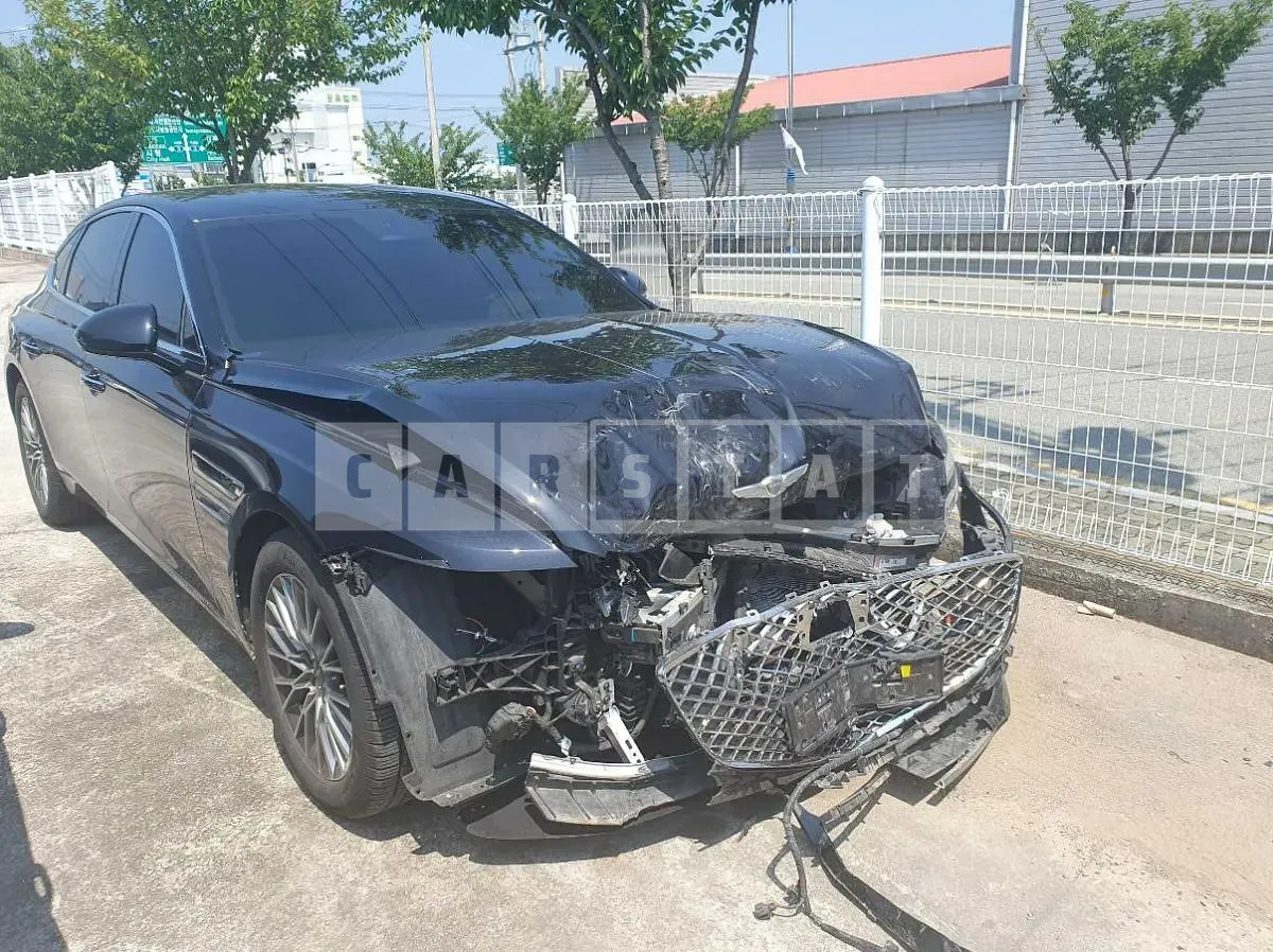 Photo 2 of 39: 2020 Genesis G80 — Korean insurance auction