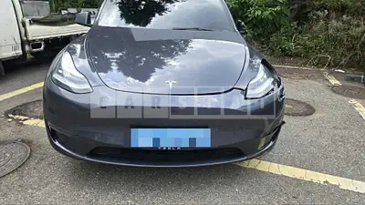 Photo 1 of 22: 2021 Tesla Model Y Standard Range — Korean insurance auction