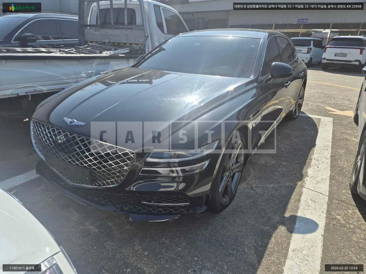 Photo 2 of 12: 2022 Genesis G80, VIN KMTGB41CDPU170416 — Korean insurance auction