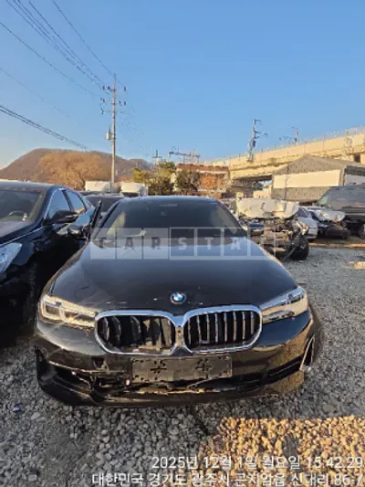Photo 1 of 12: 2023 BMW 520i, VIN WBA11BH0XPCN21797 — Korean insurance auction
