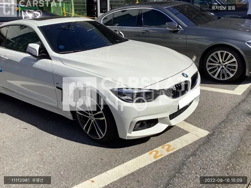 Photo 2 of 16: 2018 BMW 420i, VIN WBA4S3105JAG49462 — Korean insurance auction