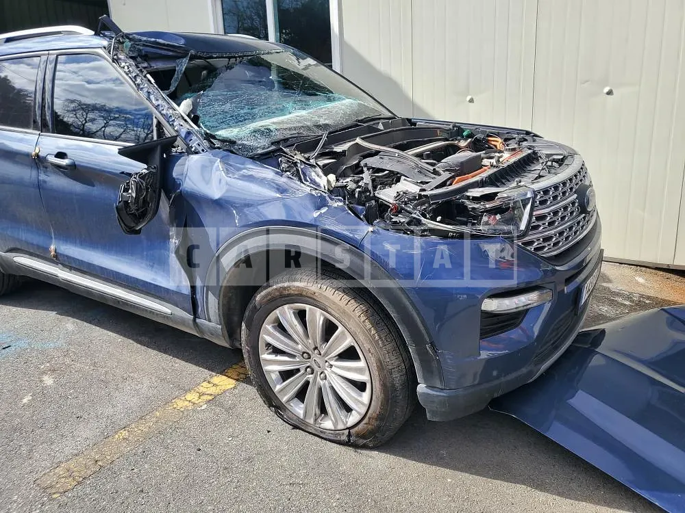 Photo 2 of 16: 2021 Ford Explorer 3.0 PHEV, VIN 1FM5K8FY6MNA19832 — Korean insurance auction