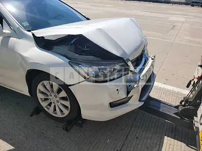 Photo 1 of 12: 2015 Honda Accord 2.4, VIN 1HGCR2680FA511009 — Korean insurance auction