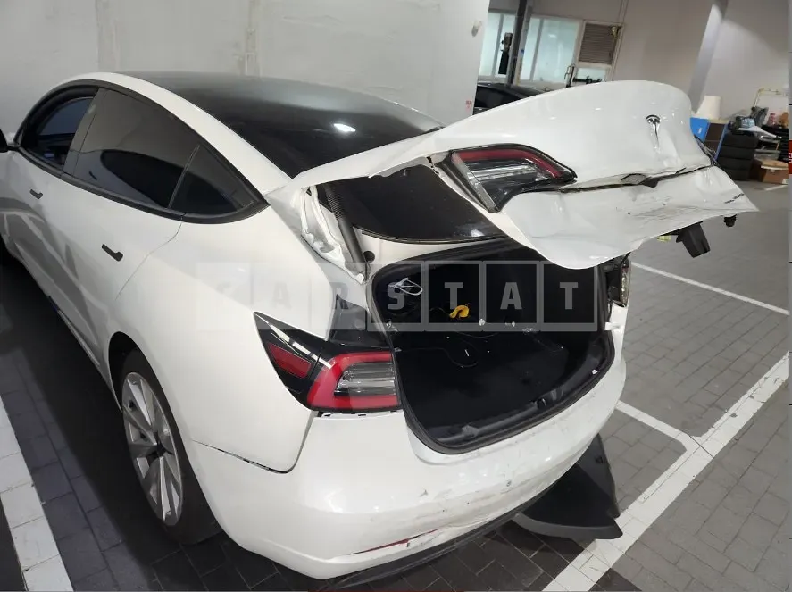 Photo 3 of 3: 2021 Tesla Model 3 Long Range — Korean insurance auction