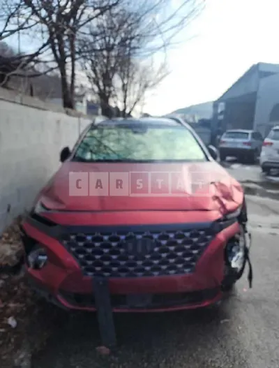 Photo 1 of 50: 2020 Hyundai Santa Fe, VIN KMHS581CDLU193266 — Korean insurance auction