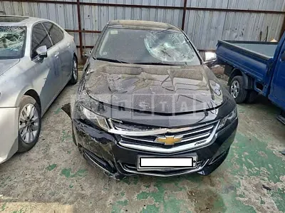 Photo 1 of 7: 2016 Chevrolet Impala, VIN 1G1155SA2GU120015 — Korean insurance auction