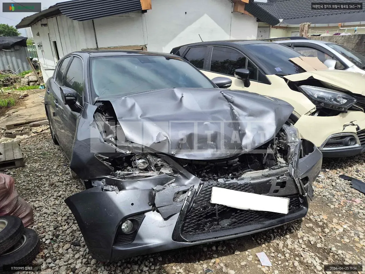 Photo 2 of 22: 2015 Lexus CT200h, VIN JTHKD5BH1F2236021 — Korean insurance auction