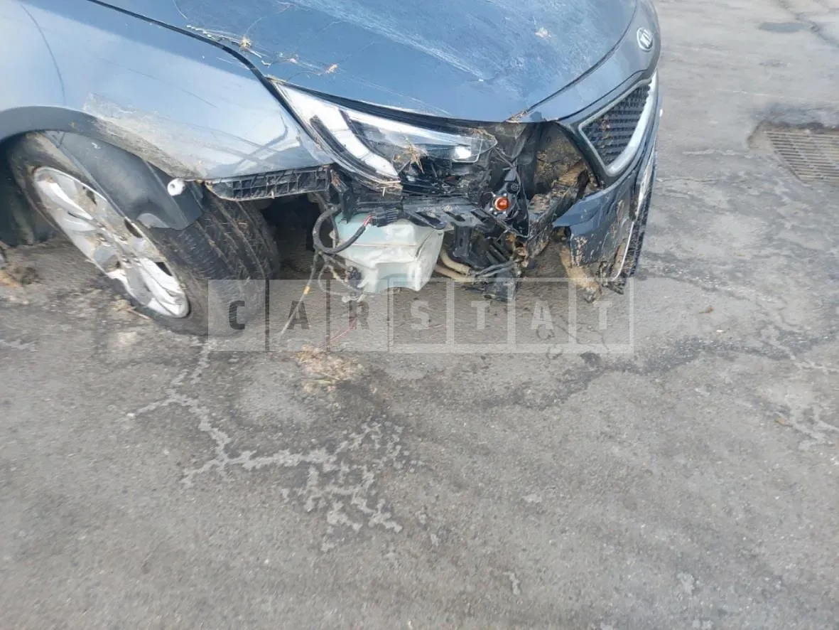 Photo 2 of 15: 2014 Kia K5, VIN KNAGN418BFA539549 — Korean insurance auction
