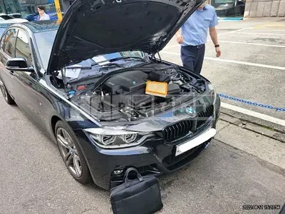 Photo 1 of 9: 2017 BMW 320i, VIN WBA8A9108HK882843 — Korean insurance auction