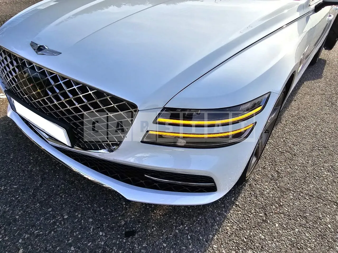 Photo 2 of 9: 2023 Genesis G80, VIN KMTGB41CDRU218411 — Korean insurance auction