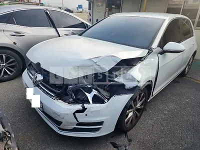 Photo 1 of 7: 2015 Volkswagen Golf 1.6 TDI BMT, VIN WVWZZZAUZFW258715 — Korean insurance auction