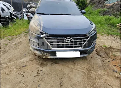 Photo 1 of 24: 2019 Hyundai Tucson, VIN KMHJ5812GKU906089 — Korean insurance auction