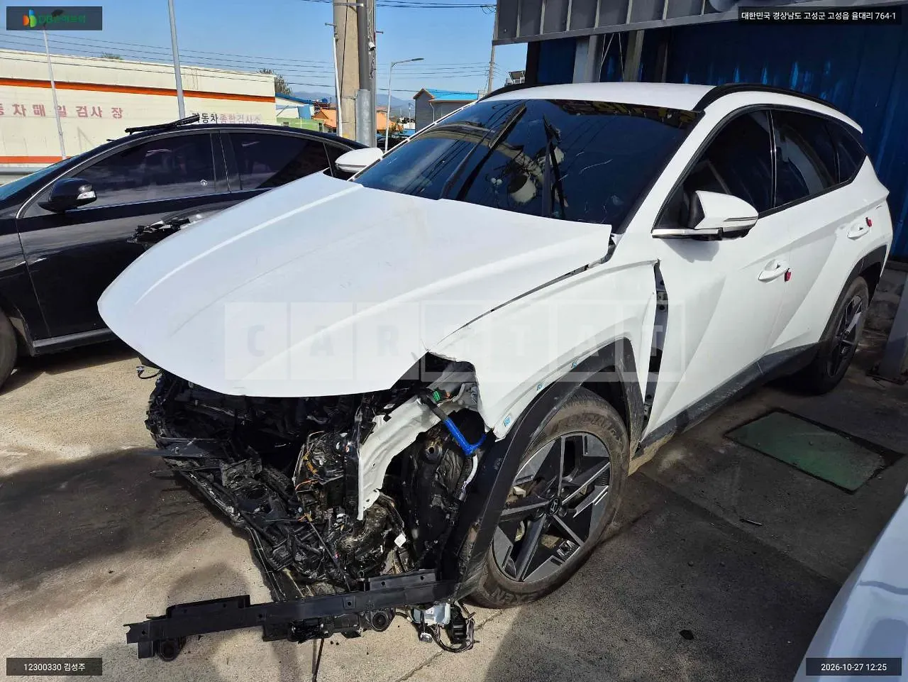 Photo 2 of 16: 2025 Hyundai Tucson, VIN KMHJE81BGSU415206 — Korean insurance auction