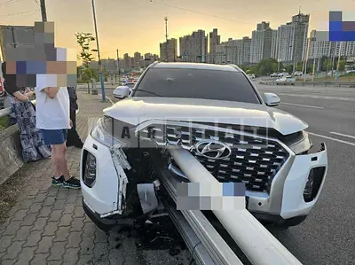Photo 1 of 5: 2020 Hyundai Palisade 2.2 — Korean insurance auction