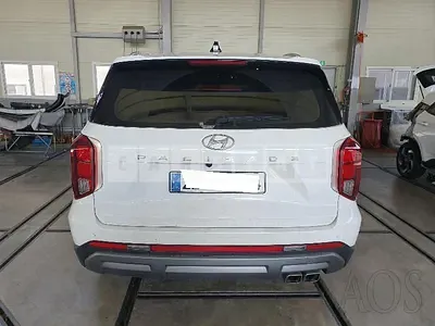 Photo 1 of 28: 2023 Hyundai Palisade, VIN KMHR281EBRU715612 — Korean insurance auction