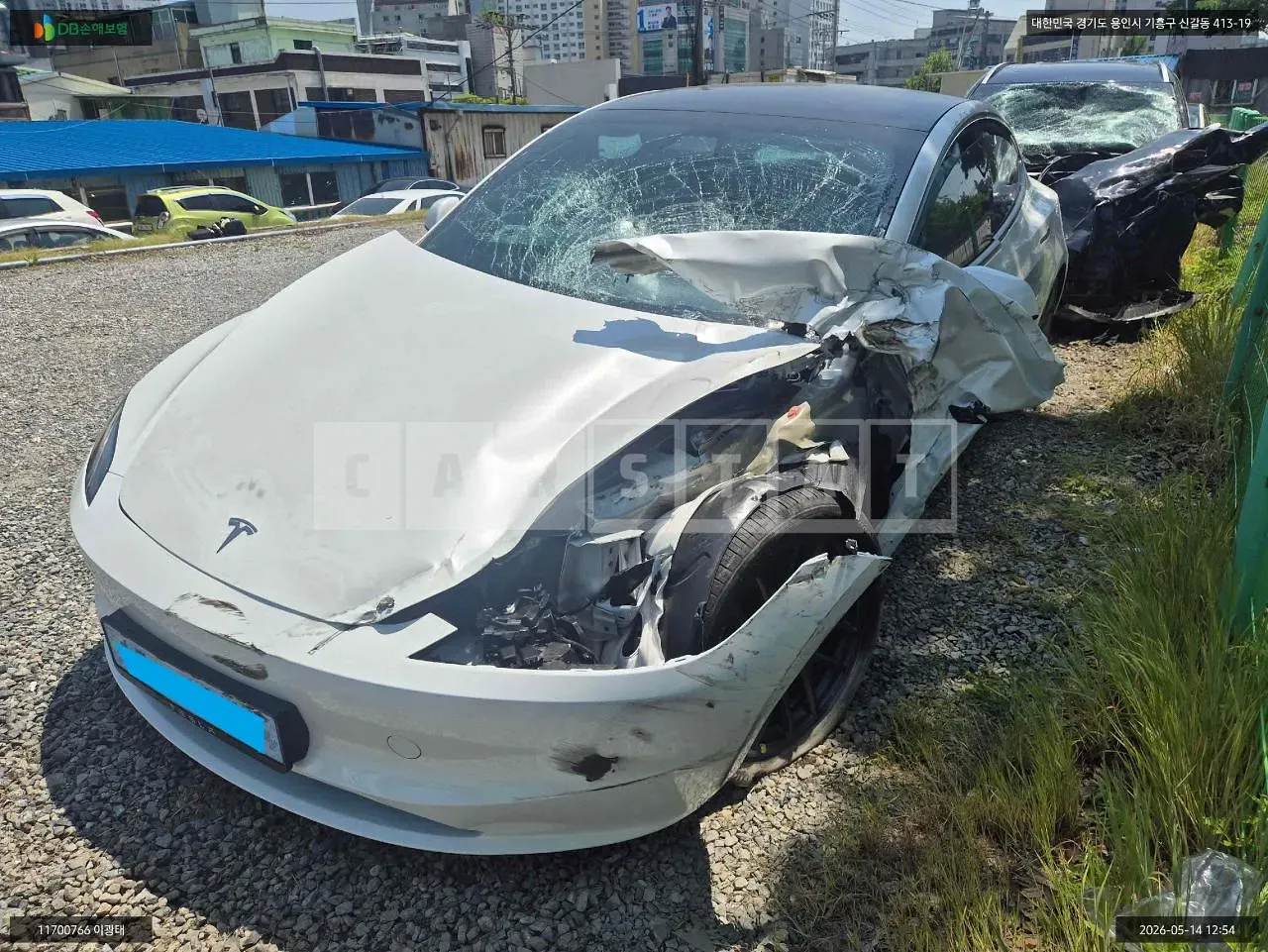 Photo 2 of 11: 2025 Tesla Model 3 RWD, VIN LRW3E7FS1SC474411 — Korean insurance auction
