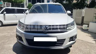 Photo 1 of 9: 2015 Volkswagen Tiguan 2.0 TDI BMT, VIN WVGZZZ5NZGW037126 — Korean insurance auction