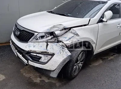 Photo 1 of 11: 2015 Kia Sportage, VIN KNAPC813BFK777317 — Korean insurance auction