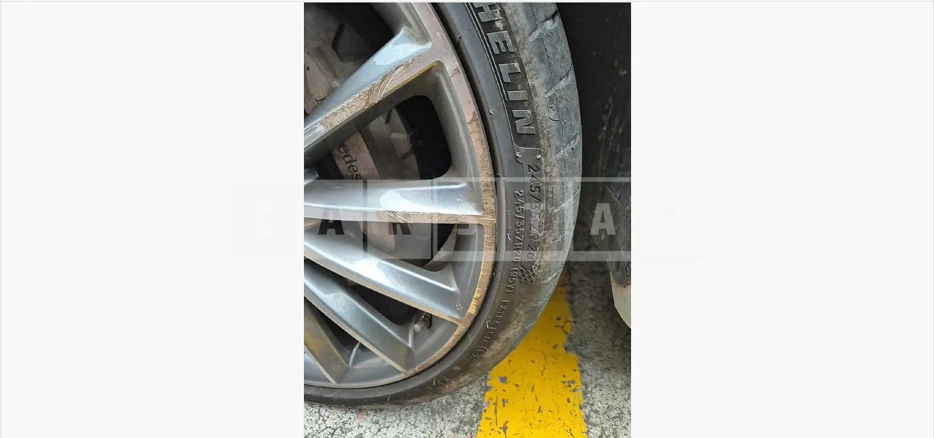 Photo 2 of 2: 2022 Mercedes-Benz (parts) E 450 Wheels — Korean insurance auction