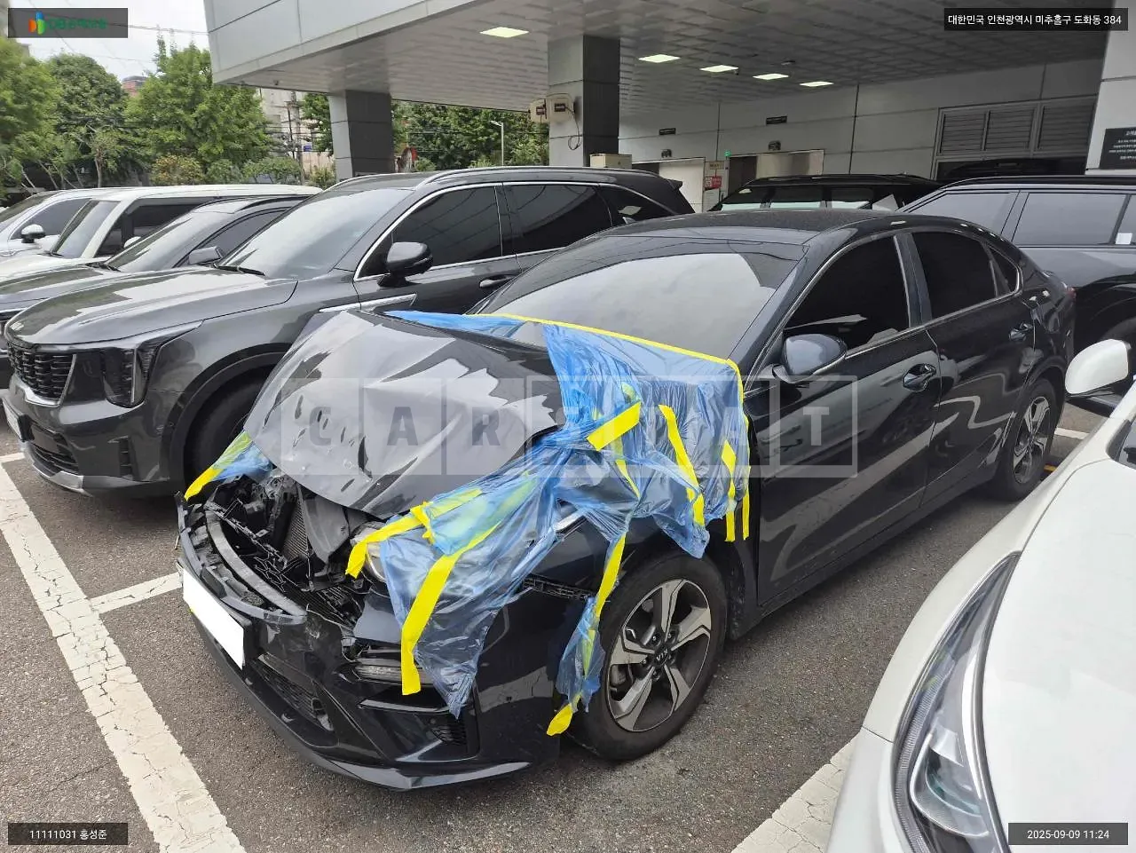 Photo 2 of 10: 2018 Kia K3, VIN KNAF541BEKA016455 — Korean insurance auction