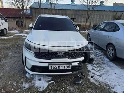 Photo 1 of 30: 2021 Kia Sorento, VIN KNARL81BGMA078873 — Korean insurance auction