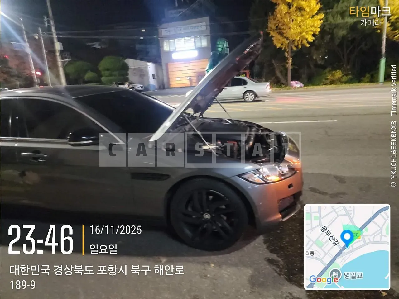 Photo 2 of 8: 2019 Jaguar XF 25T, VIN SAJBB4BX8JCY64364 — Korean insurance auction