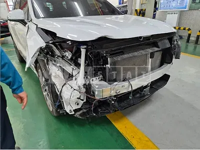 Photo 1 of 3: 2022 Hyundai Santa Fe TM 2.2 — Korean insurance auction