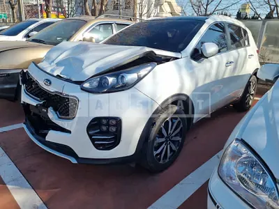 Photo 1 of 27: 2016 Kia Sportage, VIN KNAP6815GGK015426 — Korean insurance auction