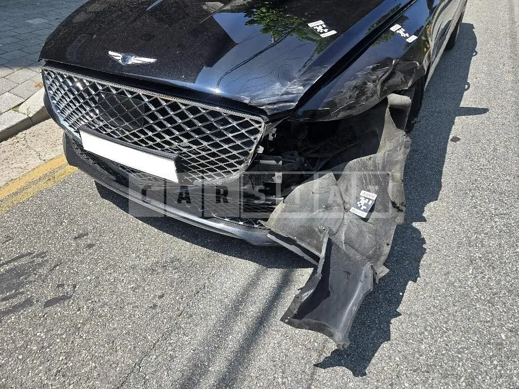 Photo 2 of 12: 2020 Genesis G80, VIN KMTGC41DDMU005760 — Korean insurance auction