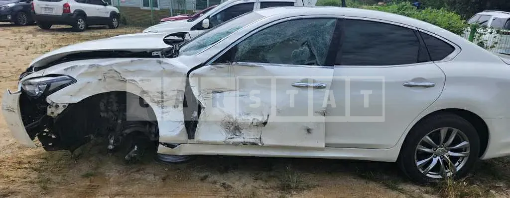 Photo 2 of 10: 2016 Infiniti Q70 3.7, VIN JNKBY11E7GM580057 — Korean insurance auction
