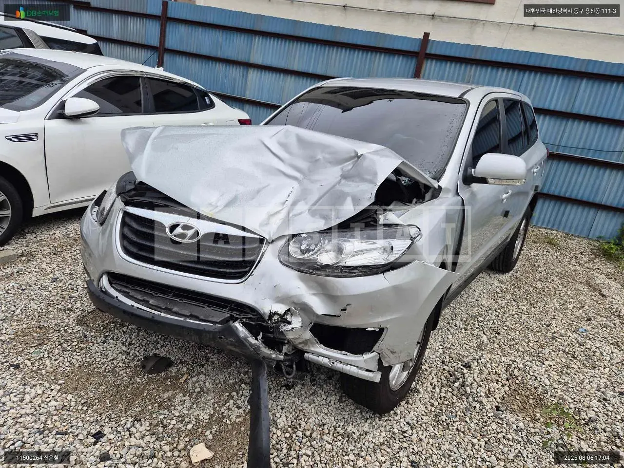 Photo 2 of 12: 2022 Hyundai Santa Fe, VIN KMHSH81BDAU622221 — Korean insurance auction