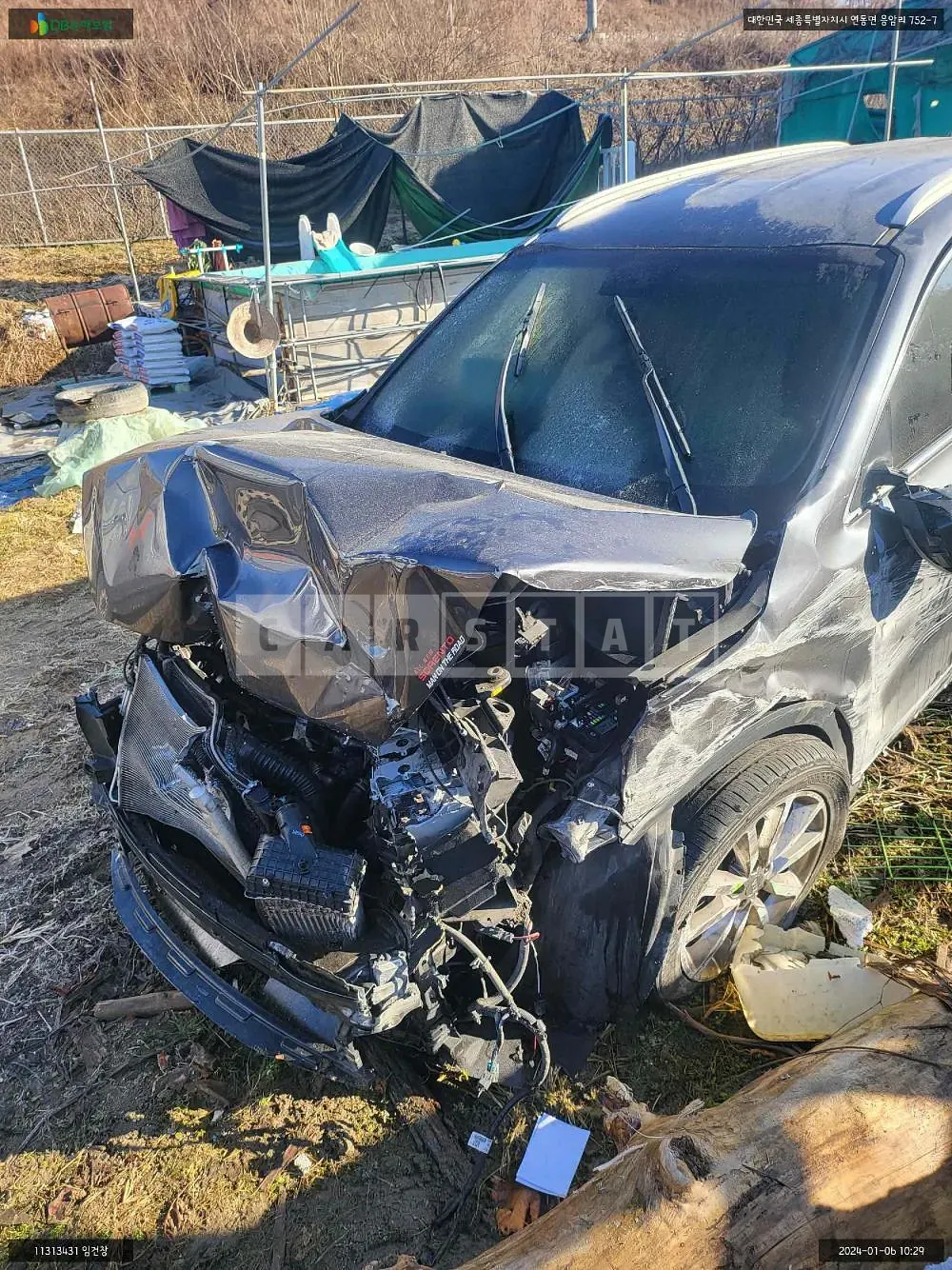 Photo 2 of 21: 2017 Kia Sorento /Sorrento, VIN KNAPK81ABHA350237 — Korean insurance auction