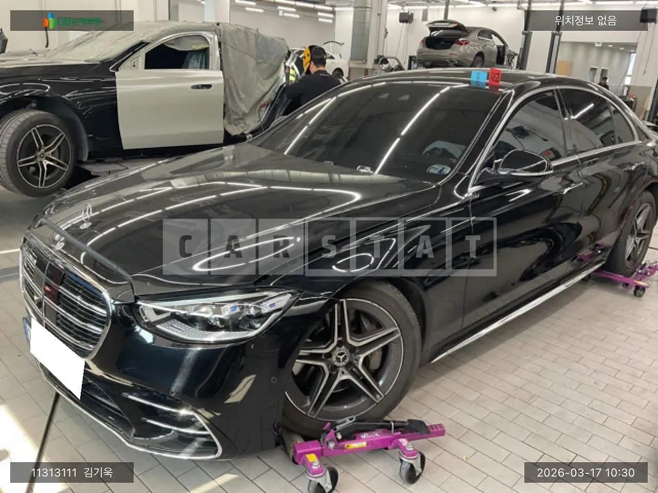 Photo 2 of 14: 2021 Mercedes-Benz S 400 d 4Matic, VIN W1K6F3DB0NA093003 — Korean insurance auction