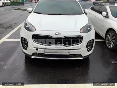 Photo 1 of 8: 2016 Kia Sportage, VIN KNAP6815GGK154310 — Korean insurance auction