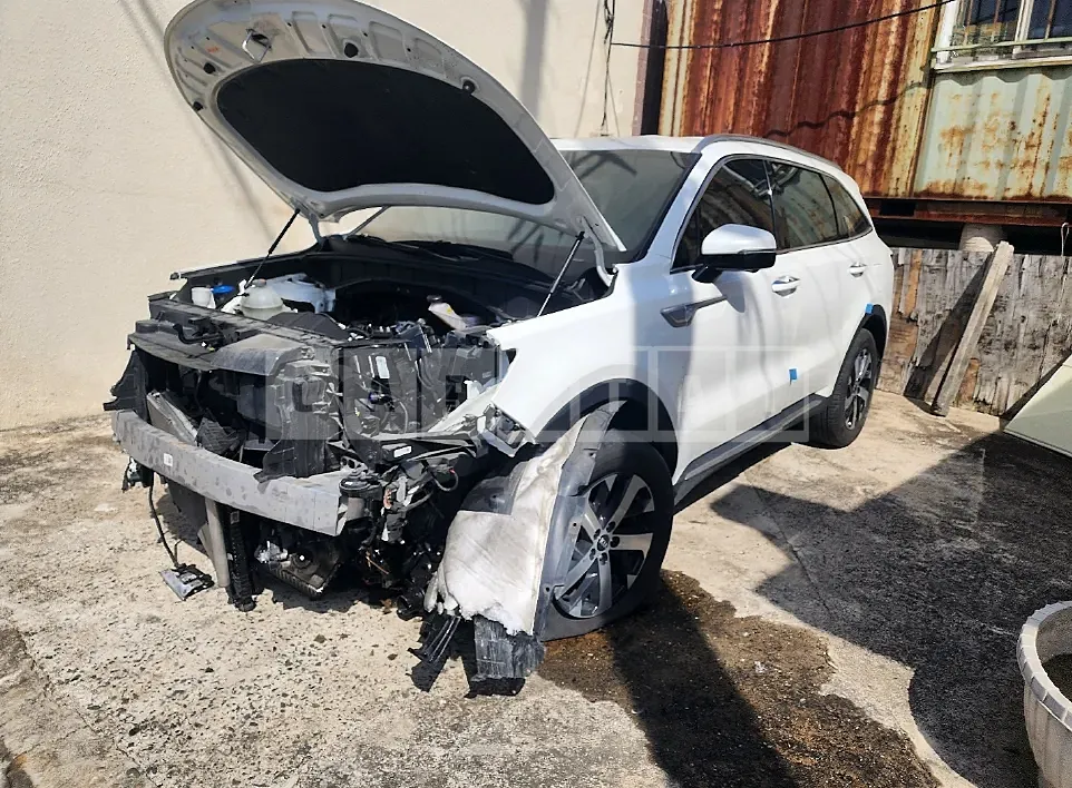 Photo 2 of 24: 2020 Kia Sorento 2.2, VIN KNARH81BGMA036615 — Korean insurance auction