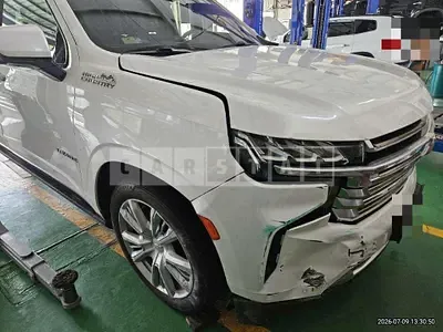 Photo 1 of 15: 2022 Chevrolet Tahoe 6.2 — Korean insurance auction