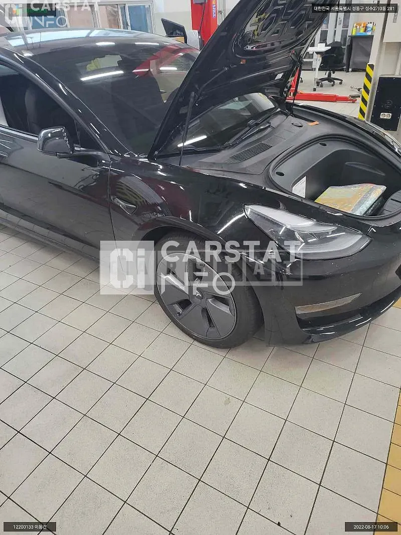 Photo 2 of 18: 2021 Tesla Model 3 Long Range, VIN 5YJ3E1EB6MF024440 — Korean insurance auction