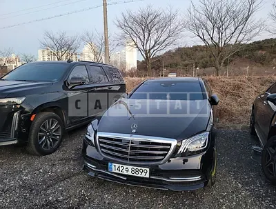 Photo 1 of 30: 2019 Mercedes-Benz S560 4Matic L, VIN WDDUG8GB2KA435544 — Korean insurance auction