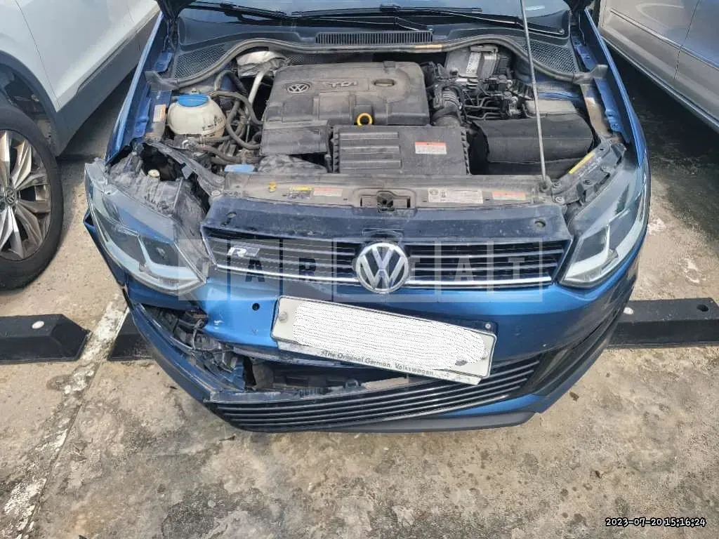 Photo 2 of 19: 2015 Volkswagen Polo 5 FL 1.4 TDI BMT, VIN WVWZZZ6RZFY317510 — Korean insurance auction